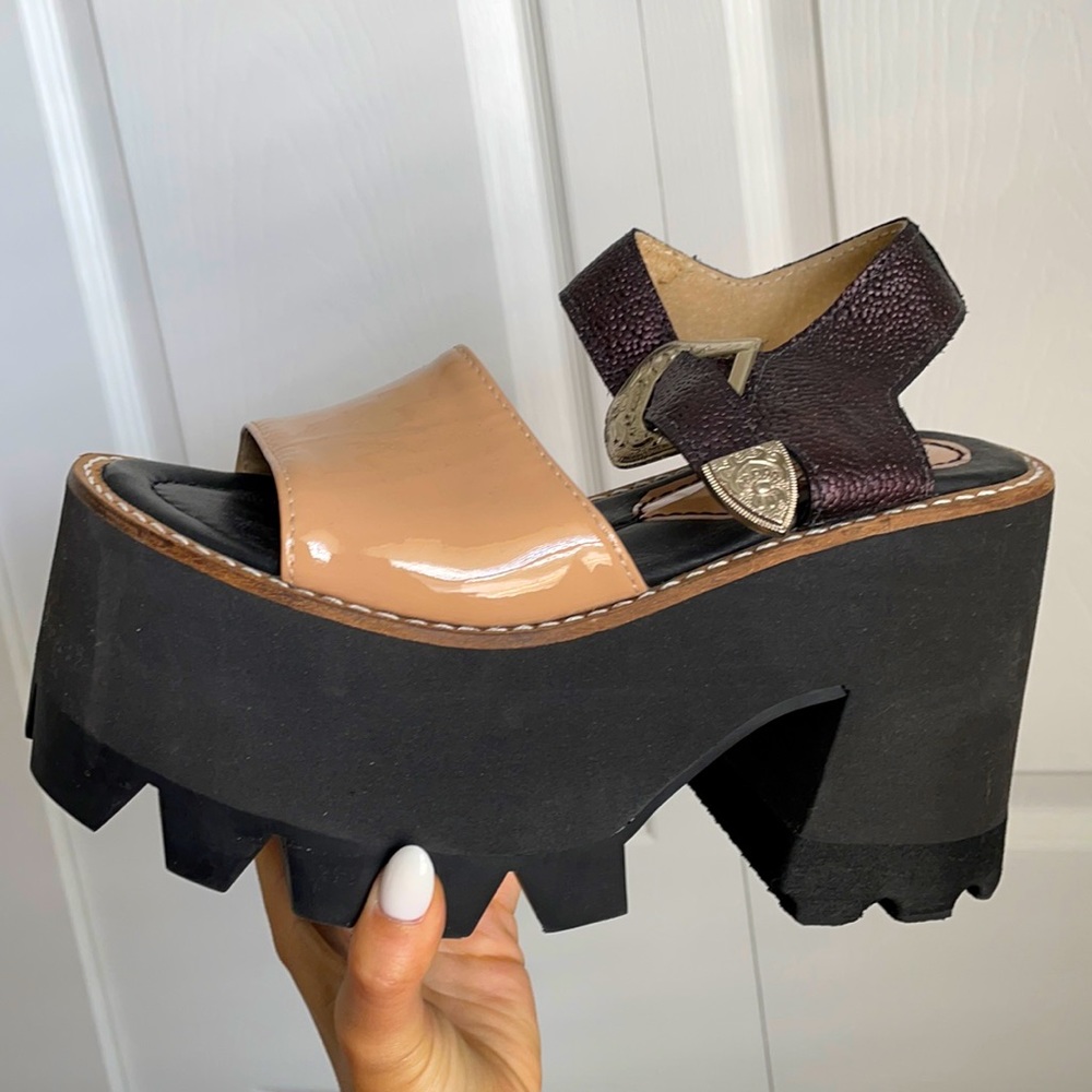 Platform heels size 5